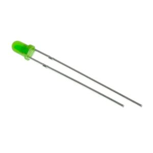3mm Round DIP LED Green