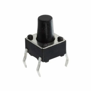 4Pin Round Button SPST Straight Tactile Switch DIP