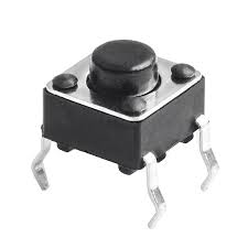 Tactile Push Button Switch – Momentary, 4-Pin, SPST-NO, 6x6mm, SMD/Through-Hole