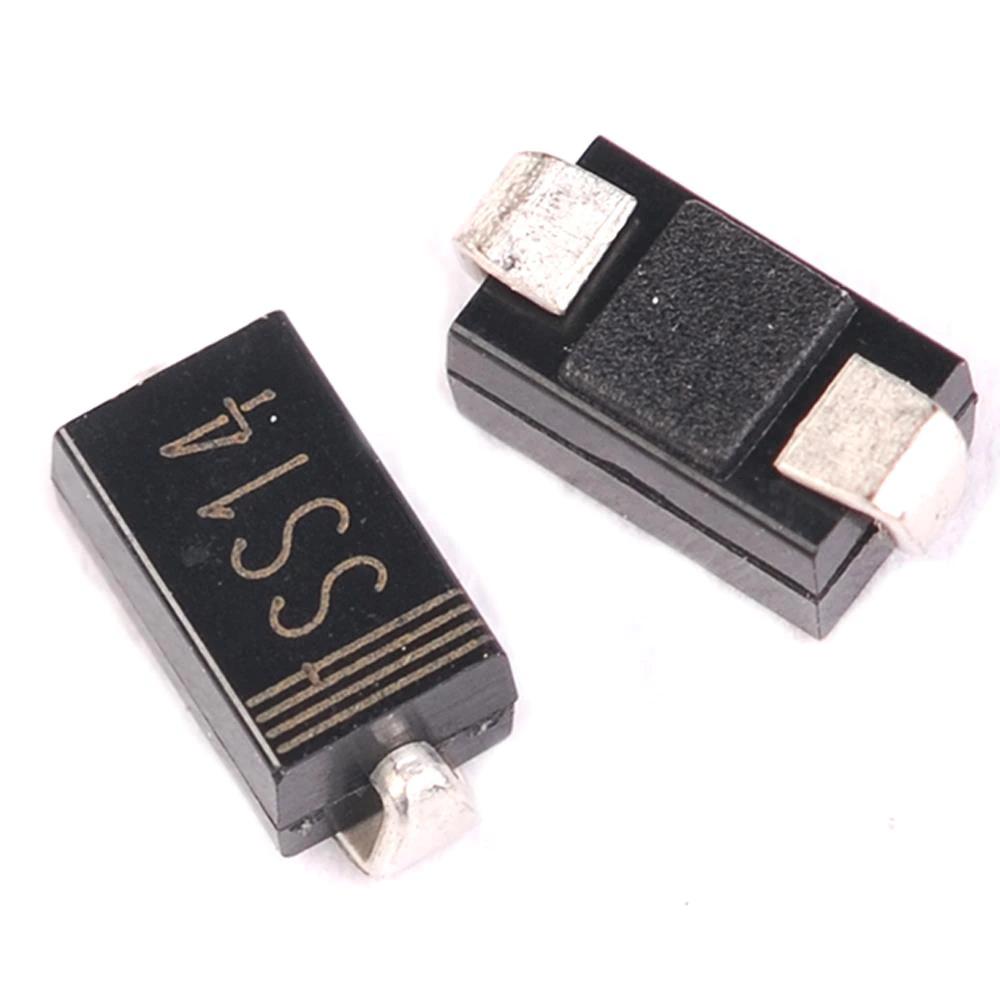 SS14 – 1A, 40V Schottky Barrier Rectifier Diode, DO-214AC (SMA), ROHS