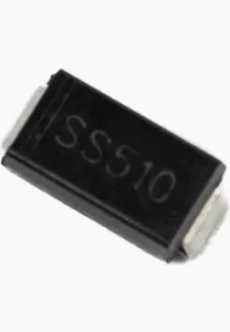 SS510 – 5A 100V Schottky Barrier Rectifier Diode, SMA (DO-214AC), ROHS